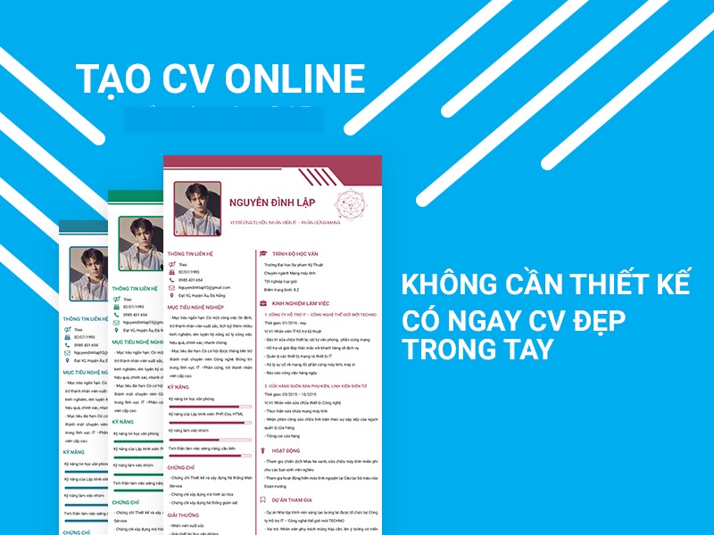Sử dụng mẫu CV dịch vụ trên Vieclam24h.net.vn để chinh phục NTD